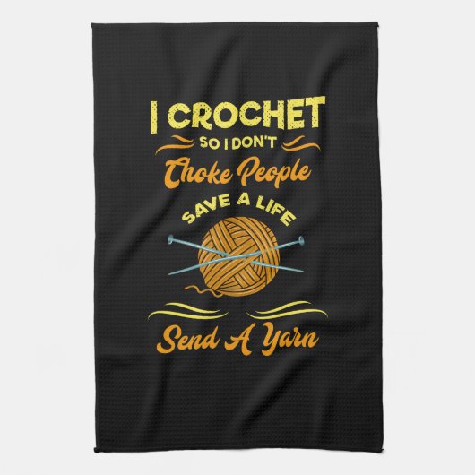 Crocheting Theedoek (Verticaal)