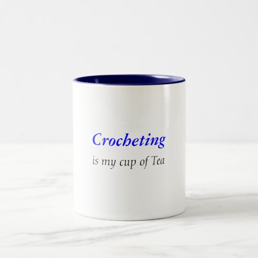 Crocheting Tweekleurige Koffiemok (Center)