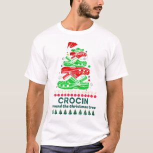 Crocin rond de kerstboom Classic T-Shirt