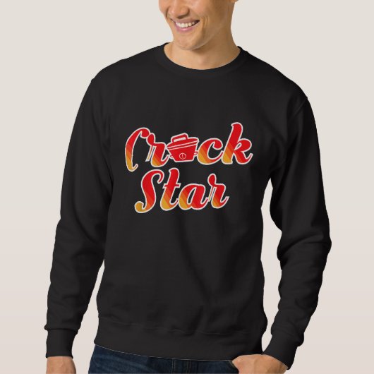 Crock Star Christmas Slow Cook Pot Chef Trui (Voorkant)