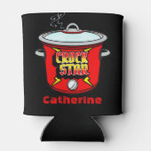 Crock Star Crock Pot gepersonaliseerd Blikjeskoeler (Achterkant)