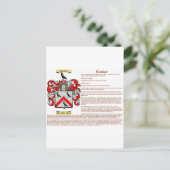 crocker (betekenis) briefkaart (Staand voorkant)