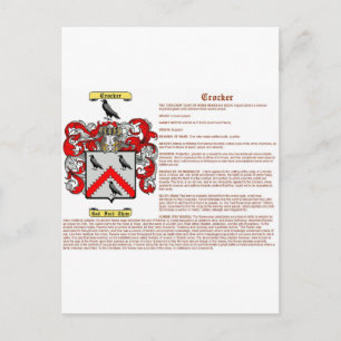 crocker (betekenis) briefkaart