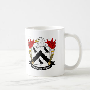 Crocker Family Crest Koffiemok