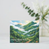 Crocker Range Park Maleisië Briefkaart (Staand voorkant)