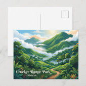 Crocker Range Park Maleisië Briefkaart (Voorkant / Achterkant)