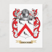 Crocker Wapen Briefkaart (Voorkant)