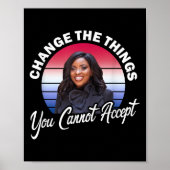 Crockett Change The Things You Cannot Accept  Poster (Voorkant)