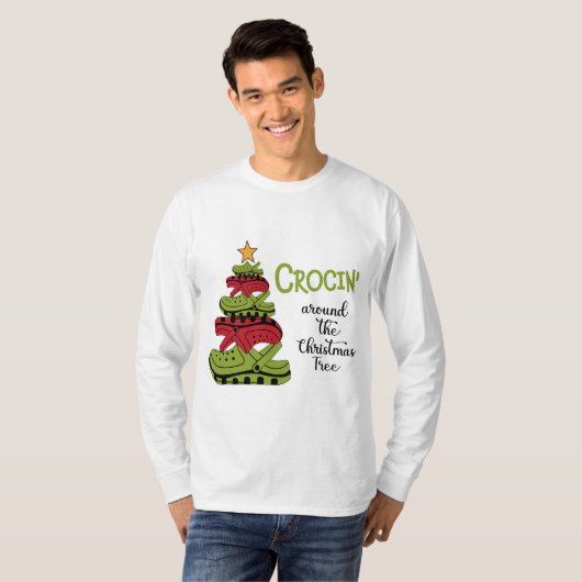Crockin om de boom t-shirt (Voorkant volledig)
