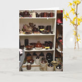 Crocks, potten en meer kaart (Gele Bloem)