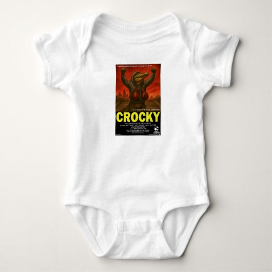 Crocky Klassieke Filmparodie Romper (Voorkant)