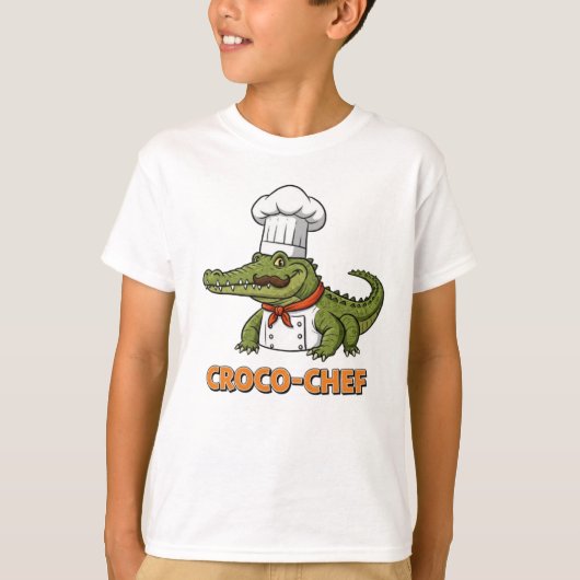 Croco-Chef: Culinair meesterwerk T-shirt (Voorkant)