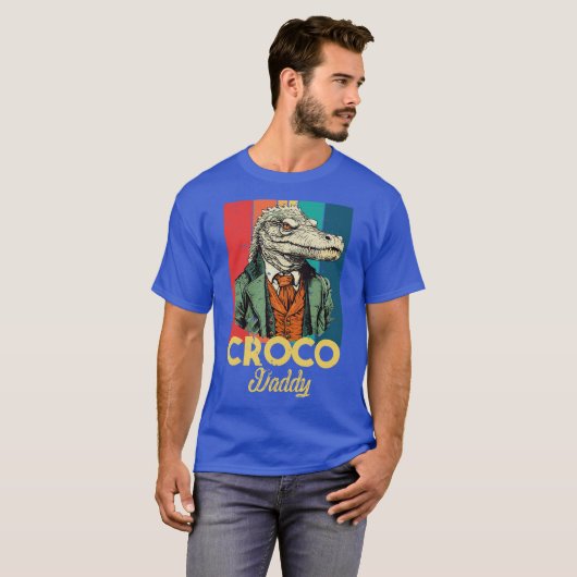 Croco Daddy T-shirt (Voorkant volledig)