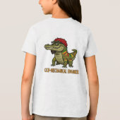 Croco-engineer zet aan tot innovatie Tri-Blend shirt (Achterkant)