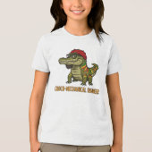 Croco-engineer zet aan tot innovatie Tri-Blend shirt (Voorkant)