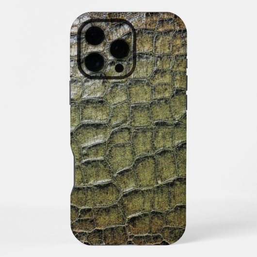 Croco Guard iPhone Hoesje (Achterkant)