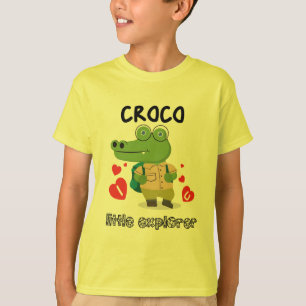 Croco-kleine ontdekkingsreiziger - Crocodile T-shirt