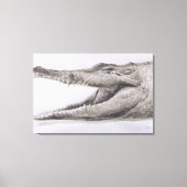 Crocodile 2005 canvas afdruk (Voorkant)