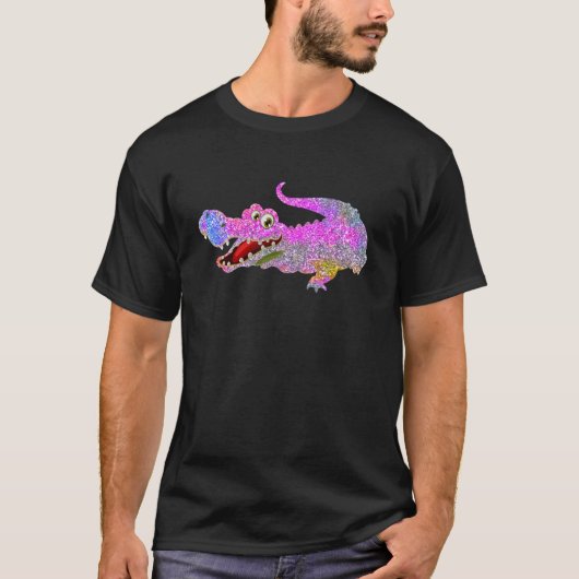 Crocodile Alligator Animal T-shirt (Voorkant)