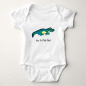 Crocodile Baby Bodysuit (Voorkant)