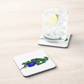 Crocodile beat bier onderzetter (Rechterzijde)