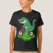 Crocodile Bicycle T-shirt (Voorkant)