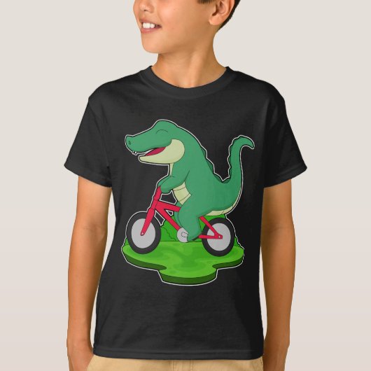 Crocodile Bicycle T-shirt (Voorkant)