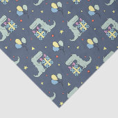 Crocodile Birthday Party Tissuepapier (Detail)