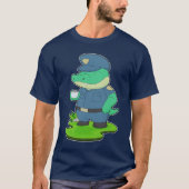 Crocodile Coffee Cup T-shirt (Voorkant)