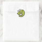 Crocodile Cute Baby Croc Ronde Sticker (Tas)