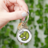 Crocodile Cute Baby Croc Sleutelhanger (Hand)