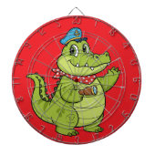 crocodile dartbord (Voorkant)