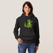 Crocodile goes on holiday mode holiday summer fami hoodie (Voorkant volledig)