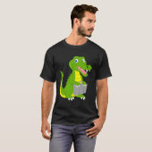 Crocodile goes on holiday mode holiday summer fami t-shirt (Voorkant volledig)