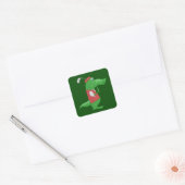Crocodile Golfer Stickers (Envelop)