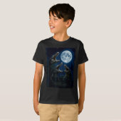Crocodile Howling At The Moon Wildlife Crocodiles T-shirt (Voorkant volledig)