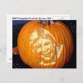 Crocodile Hunter Pumpkin Briefkaart (Voorkant / Achterkant)