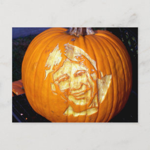 Crocodile Hunter Pumpkin Briefkaart