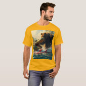 Crocodile in the Wild Waters T-shirt (Voorkant volledig)