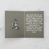 Crocodile King of Shadows Kaart (Binnen)