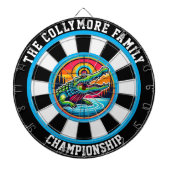 Crocodile Lake Precision-ontwerp Dartbord (Voorkant)