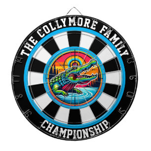 Crocodile Lake Precision-ontwerp Dartbord