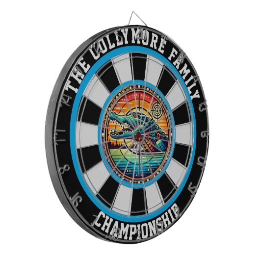 Crocodile Lake Target Uitzicht Dartbord (Voorkant Links)