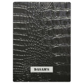 CROCODILE LEATHER KLEMBORD (Achterkant)