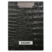 CROCODILE LEATHER KLEMBORD (Voorkant)