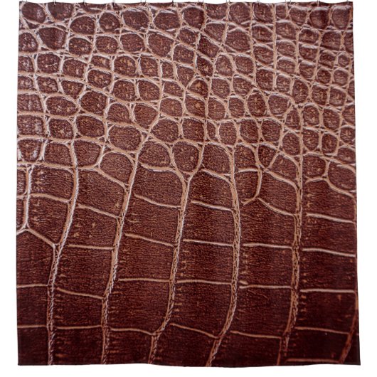 Crocodile leather patternabstract,alligator,animal douchegordijn (Voorkant)