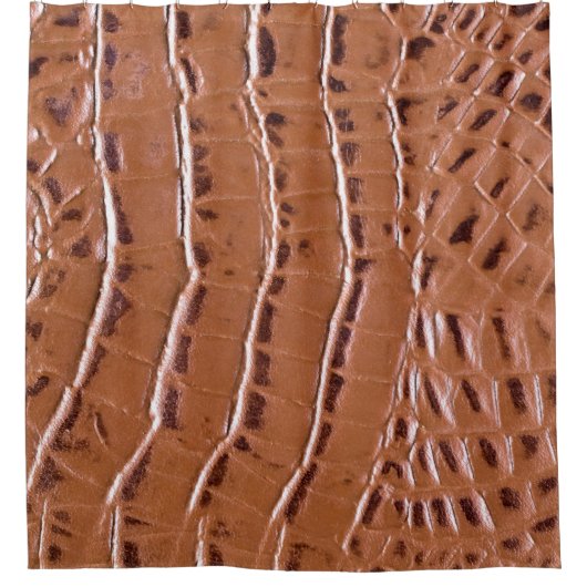Crocodile leather textured backgroundabstract, ani douchegordijn (Voorkant)