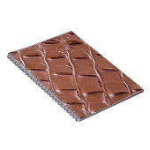 Crocodile leather textured backgroundabstract, ani notitieboek (Rechterzijde)