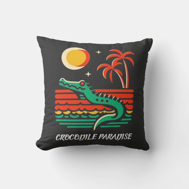 CROCODILE PARADISE KUSSEN (Voorkant)