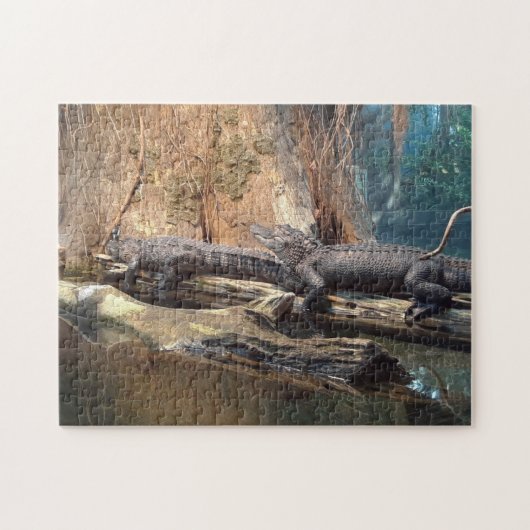 Crocodile Puzzle Legpuzzel (Horizontaal)